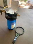 Aqua Flo Platinum Housing P-h-pr-10bv-34, 4.5"x10"complete With Filter And Valve. Fixed Price $27.00.