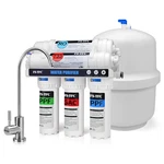5-stage Reverse Osmosis Water Filtration System 100gpd Fast Flow Plus Extra 4.... Fixed Price $280.84.