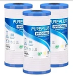 Pureplus 5 Micron 10" X 4.5" Whole House Fxhtc Sediment Water Filter - 3 Pack. Fixed Price $22.49.