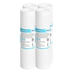 1-4 Pack 0.5/1/5 Micron 10x2.5" Grooved Sediment Water Filter Ro Replacement Nsf. Fixed Price $11.97.