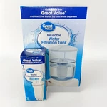 Gv Reusable Water Filtration Tank For Top Load Dispenser + Extra. Fixed Price $30.87.
