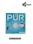Pur Plus Horizontal Faucet Mount Water Filtration System In Matte White. Fixed Price $19.90.