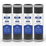 5 Micron 10" X 2.5" Whole House Cto Carbon Block Water Filter Micron, Black. Fixed Price $49.65.