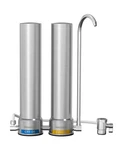 Filter Water System Dual Stage Silver Ions Stainless Steel Wd-ctf 09 Countertop. Fixed Price $179.99.