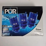 Pur Water Filtration System Faucet Mounts 3 Stage Replacement Filters Pack. Fixed Price $17.99.