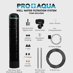 Pro+aqua Well Water Filtration System 10 Gpm Iron Filter Hot Deal New. Fixed Price $443.95.