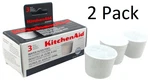 2 Pk, Coffee Maker Water Filter Pods For Kitchenaid , Kcm5wfp 3-pk. Fixed Price $30.65.