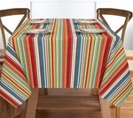 Table Cloth Rectangle 144x60 Inch, 100% Cotton Tablecloth, Stain Resistant. Fixed Price $25.95.
