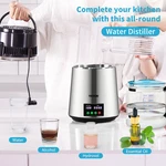 1.1 Gal Water Distiller, 0.3 Gal/h, Silver. Fixed Price $122.29.