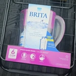 Brita Water Filtration System Pink 6 Cup Capacity 1 Filter Space Saver. Fixed Price $19.60.