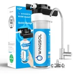 Wingsol Water Filter For Sink With Faucet, Reduce Heavy Metals/chlorine/pfas/.... Fixed Price $126.51.