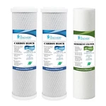 Anchor Set - 2 Carbon Blocks Cto & 1 Sediment Filter Cartridge For Water Filt.... Fixed Price $64.13.
