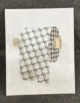 Stupell Industries Fashion Glam Toilet Paper Designer Detailing Canvas Wall Art. Fixed Price $25.00.