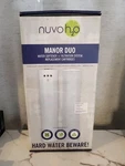 New Nuvo H2o Manor Duo System Softener Cartridge And Filter Replacement. Fixed Price $159.99.
