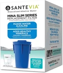 Santevia Water Systems - Mina Slim Series Pitcher Single Filter 1 Each. Fixed Price $14.99.