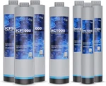 Ispring Ro1000 Full Set: 3x Fcf1000, 1x Mc1000 Ro Membrane, Fpc1000 For Tankl. Fixed Price $649.99.