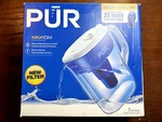 Pur 7 Cup Bpa Free Plastic Basic Blue Water Pitcher Filtering System. Fixed Price $8.99.