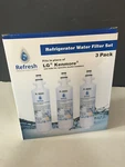 Refresh Refrigerator Water Filter Set Lg Kenmore R-9690 Lt700p 9690- 3 Pack. Fixed Price $25.00.