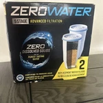 Zero Water 5 Stage Advanced Filtration 2 Pack Replacement Filters Zr-017. Fixed Price $35.00.