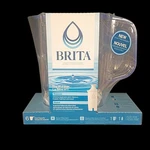 New Smart Filter Brita Water Pitcher 6-cup + 40 Gallon Life Sealed. Fixed Price $15.00.