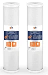 2 Pack Aquaboon 20 X 4.5 Carbon Filter Cartridge Whole House Water. Fixed Price $70.00.