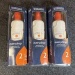 Lot Of 3 Everydrop #2 Refrigerator Ice & Water Filter Dr2rxd1 Lead Reduction. Fixed Price $68.39.