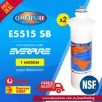 2x Omnipure E5520-sb Everpure Compatible Water Filter Ql1 S-54 Wfa. Fixed Price $74.01.