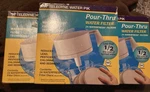 Lot Of 3 24 Count Each Teledyne Pour Thru Water Filter Discs Wr-1. Fixed Price $29.99.
