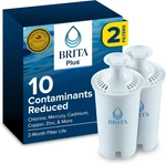 Brita Plus Bpa-free Water Filter Replacements For Pitchers & Dispensers 2-pack. Fixed Price $15.99.