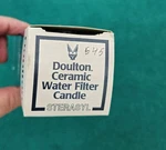 Doulton Ceramic Water Filter Candle Sterasyl. Fixed Price $24.88.