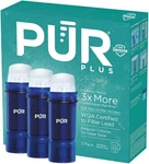 Pur Plus Water Filter Replacement For Pitchers & Dispensers, 3 Count. Fixed Price $24.95.