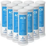 Activated Carbon Block Acb Water Filter Replacement 10 Inch 5 Micron. Fixed Price $12.00.