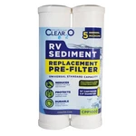 Clear2o 10 In Sediment Pre-filter 2-pack 5 Micron Universal Fit Water Filter. Fixed Price $5.69.