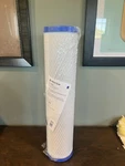 Pentair Pentek Ep-20bb Big Blue Carbon Water Filter, 20-inch, Cracked Top. Fixed Price $70.00.