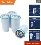 Zerowater 4-pack Replacement Filter Cartridges Zr-004 - Pure Water Guaranteed. Fixed Price $94.49.