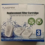 Nispira Replacement Filter Cartridge For Nakii Nfp-100, 3 Pack, Bpa Free. Fixed Price $17.99.
