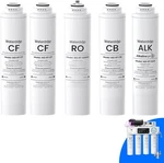 Waterdrop Wd-t4-rcao Replacement Filter, Pack Of 1 Ro & 2 Cf Cb Alkaline. Fixed Price $119.99.