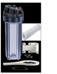Big Blue Water Filter White Housing 10"x2.5" & Carbon Block Set 5micron. Fixed Price $26.24.