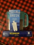 Brita Water Filter Pitcher 6 Cup Teal With 1 Bpa-free New. Fixed Price $20.00.
