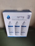 New Sealed 3 Pack Purespring Refrigerator Water Filter Ps-lt800p For Ps-lt800p-s. Fixed Price $18.00.