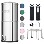 3-stage 0.01 M Ultra-filtration Gravity Water Filter System, Nsf/ansi 42&372 Cer. Fixed Price $295.99.