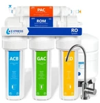 Express Water Reverse Osmosis Deionization Filtration System - 6 Stage Ro. Fixed Price $135.00.