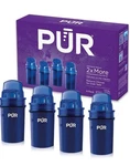 Pur Water Pitcher & Dispenser Replacement Filter 4-pack Genuine. Fixed Price $24.99.