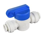 John Guest Polypropylene Inline Straight Ball Valve 1/4 Push Ppsv040808w. Fixed Price $24.71.