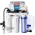 Ispring Rcc1up-ak-blk: 7-stage Ro W/ Uv, Alkaline, Pump, 2:1 Ratio, Black Faucet. Fixed Price $489.99.