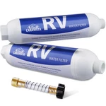 Caravista Rv Inline Water Filter 2pack Nsf Ansi 42 Reduces Chlorine & Rust. Fixed Price $26.96.