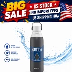 Brita 20 Oz. Stainless Steel Filtering Water Bottle - Carbon (dark Grey). Fixed Price $22.00.