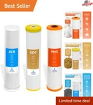 Efficient 3-stage Whole House Water Filters, Reduces Impurities & Improves Taste. Fixed Price $289.22.