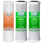F3cto 10 In. Under Sink Replacement Filter Set Cartridges For Ro And 3-stage Wat. Fixed Price $25.36.