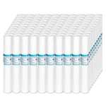 100 Pack 20"x2.5" 1/5/10/20 Micron Sediment Whole House Water Filter Cartridges. Fixed Price $297.53.